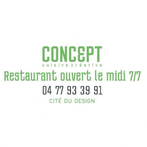 concept restaurant logo